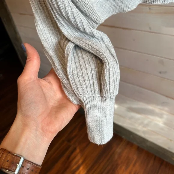 Frank and Oak | Grey Button Front Cardigan - Picture 3 of 8